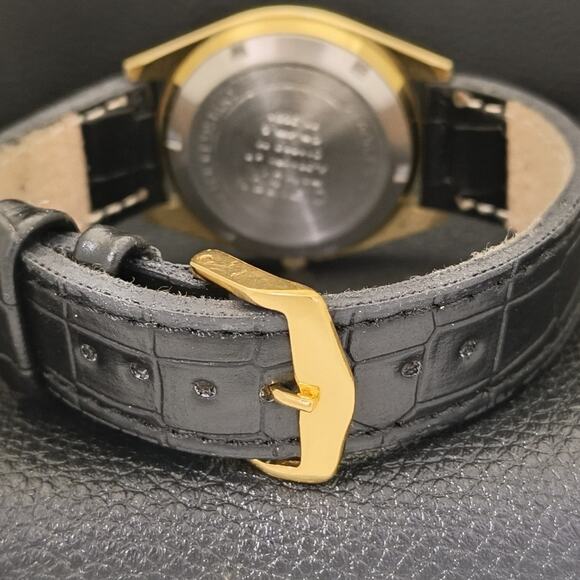 Vintage 1972 Citizen Arabic Automatic Mens Gold Watch W/daydate & Silver accents - Picture 2 of 10